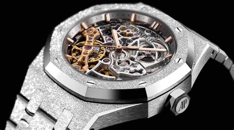 royal oak frosted gold double balancier squelette prix
